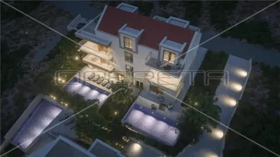 克罗地亚斯蒂瓦什尼卡带游泳池和花园的一楼公寓 - foto 19