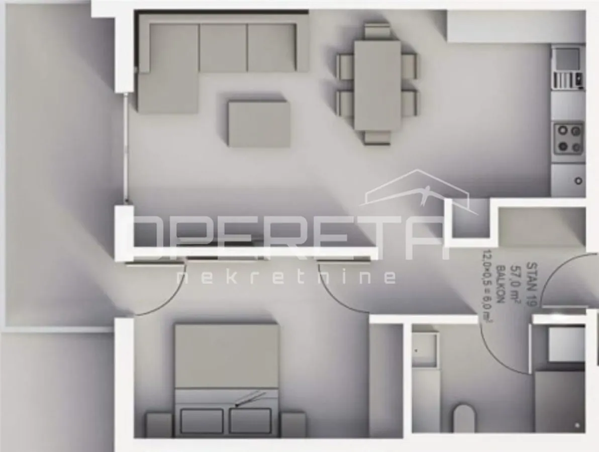 Apartamento de nueva construcción en venta en Krapinske Toplice, Croacia - foto 3