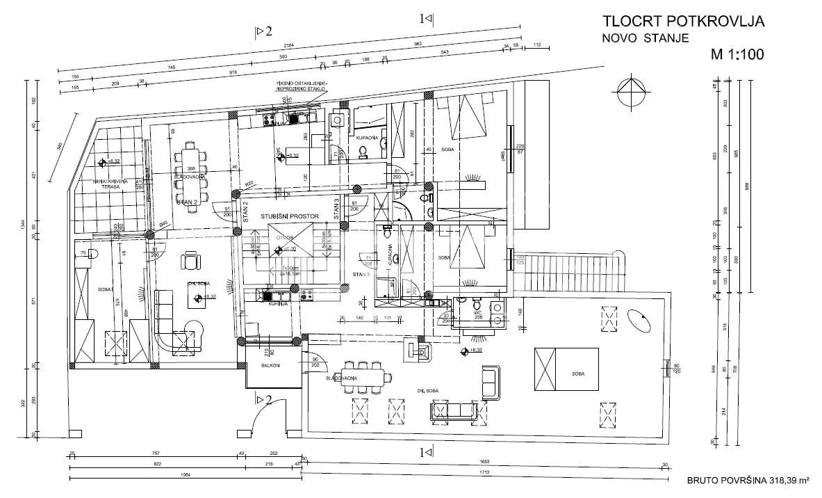 Apartamento de Lujo en Venta en el Centro de Varazdin, 138,71 m² - foto 1