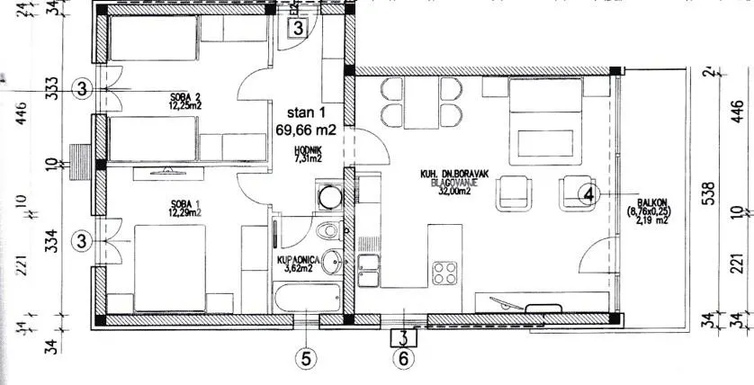 克罗地亚帕格岛三卧室新建公寓出售 - foto 10
