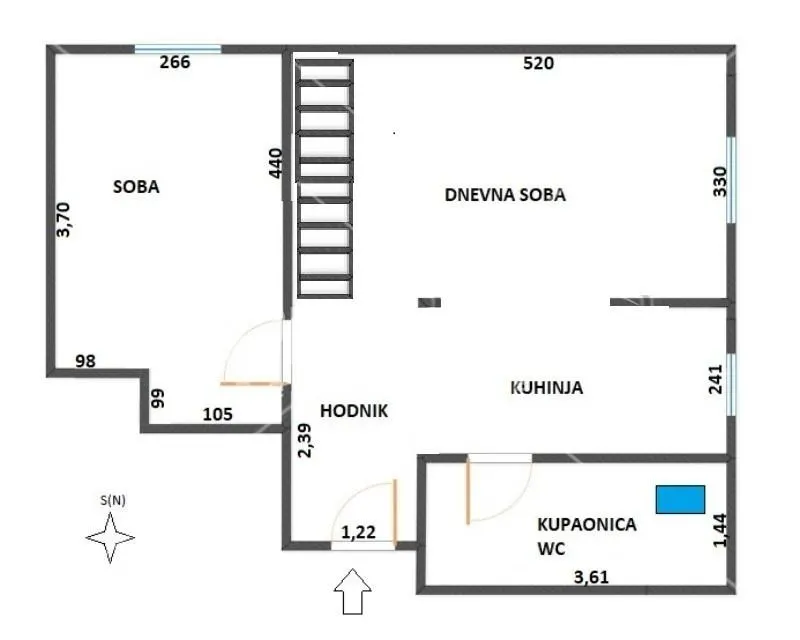 Appartement trois pièces à vendre à Zagreb, Ville Haute - foto 2