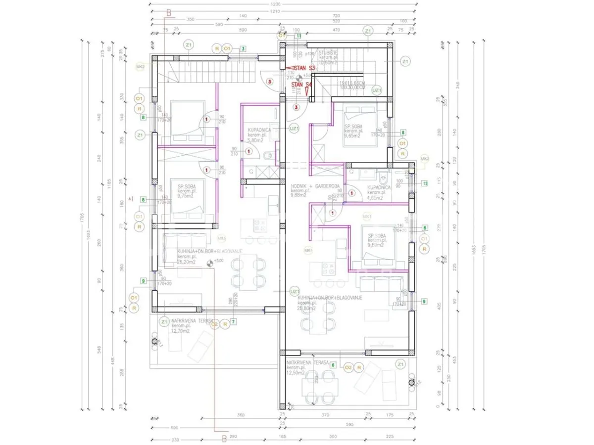 Appartement Duplex à Vendre à Vodice, Croatie – 110 m² - foto 13