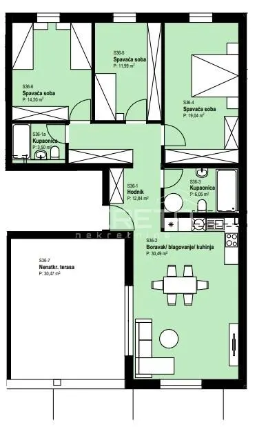 Appartement Neuf à Vendre à Žitnjak, Zagreb - foto 2