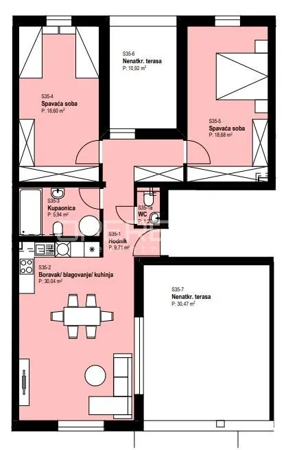 克罗地亚萨格勒布市奇特尼亚克新建公寓出售 - foto 4