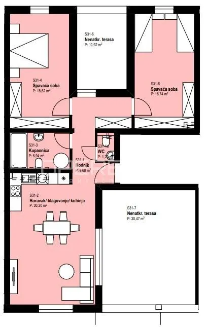 克罗地亚萨格勒布日特尼亚克新建公寓出售 - foto 4