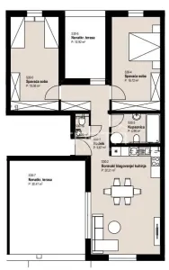 Žitnjak萨格勒布新建公寓待售 - foto 4