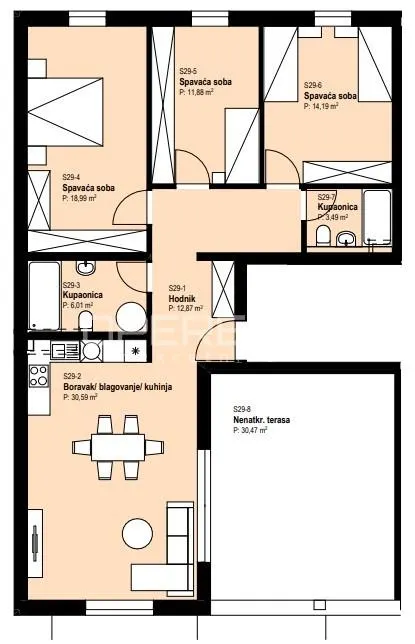 Appartement neuf à vendre à Žitnjak, Zagreb - foto 4