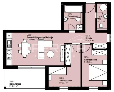 Žitnjak萨格勒布新建公寓待售 - foto 4
