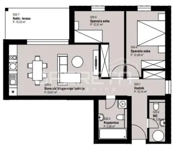Žitnjak，萨格勒布新建公寓出售 - foto 4
