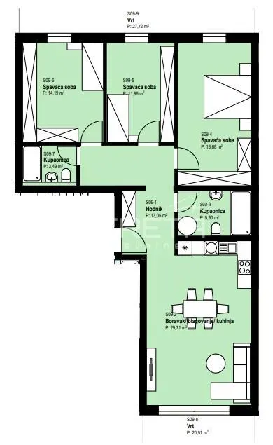 Apartamento de nueva construcción en venta en Žitnjak, Zagreb - foto 3