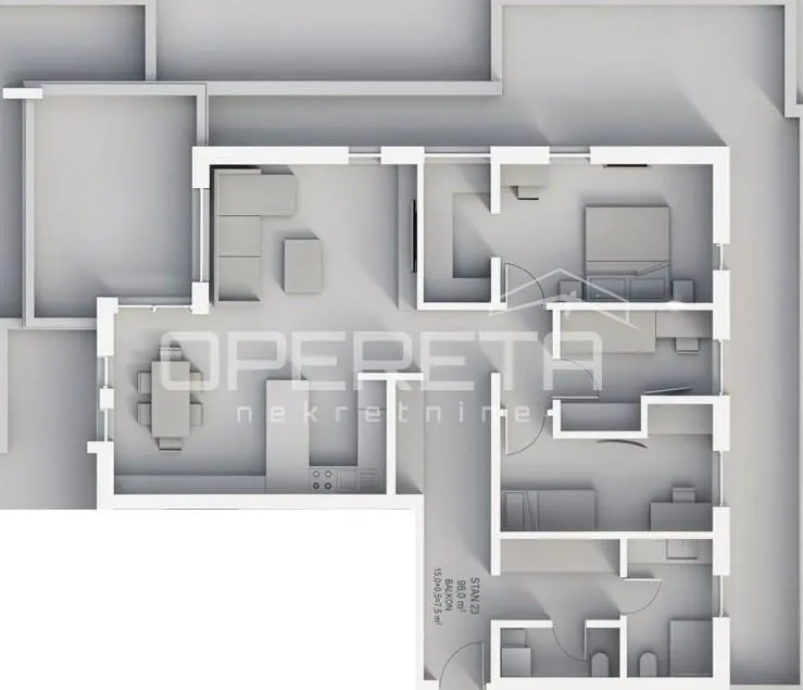 Apartamento en Venta en Krapinske Toplice, Croacia – 4 Habitaciones Obra Nueva - foto 2