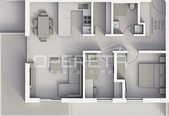 Apartamento de nueva construcción en venta en Krapinske Toplice, Croacia - foto 3