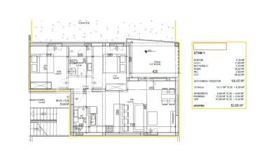 克罗地亚斯维蒂菲利普伊雅科夫带花园的两居室一楼公寓出售 - foto 2