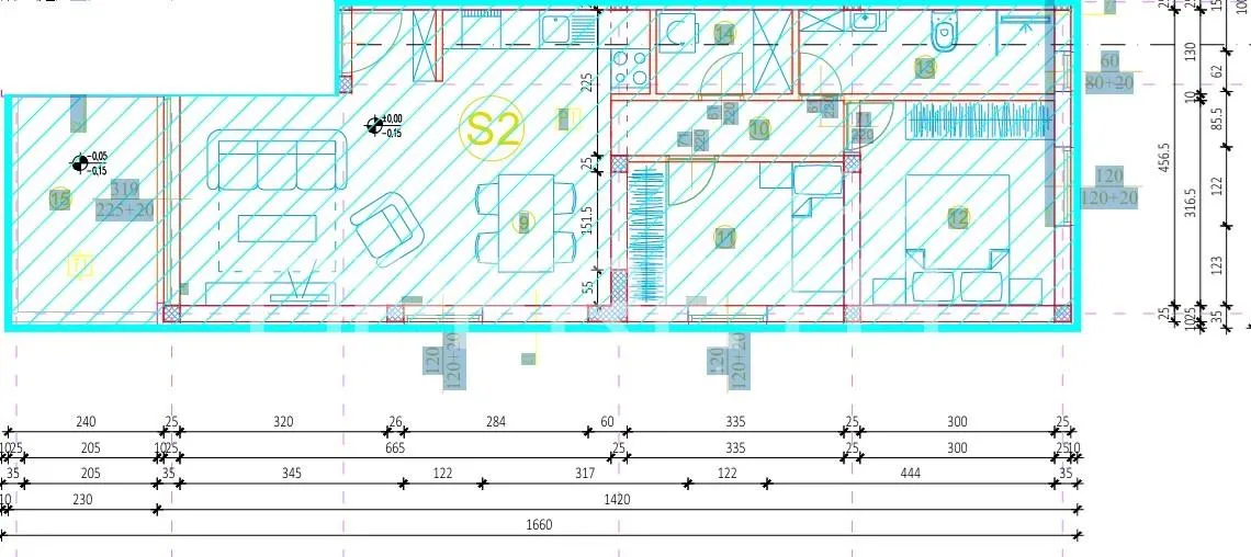 Ground Floor 3-Bedroom Apartment with Garden for Sale in Vir, Croatia - foto 11