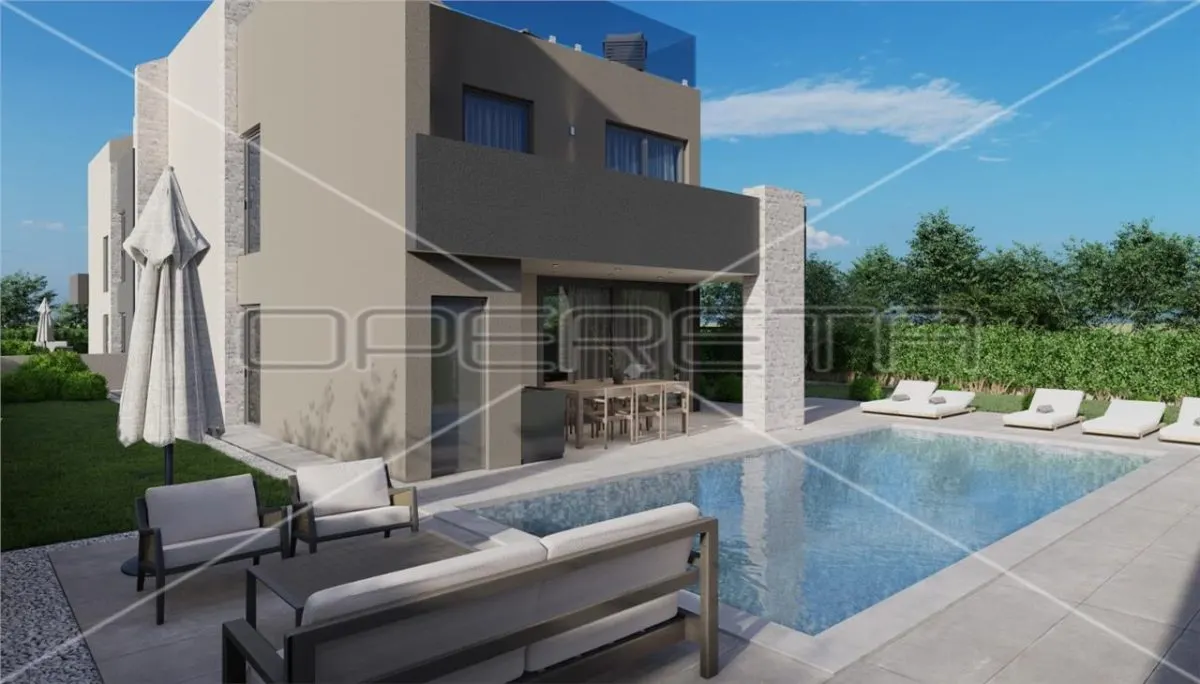 Luxury Semi-Detached Villa with Pool and Sea View for Sale in Porec, Croatia - foto 7