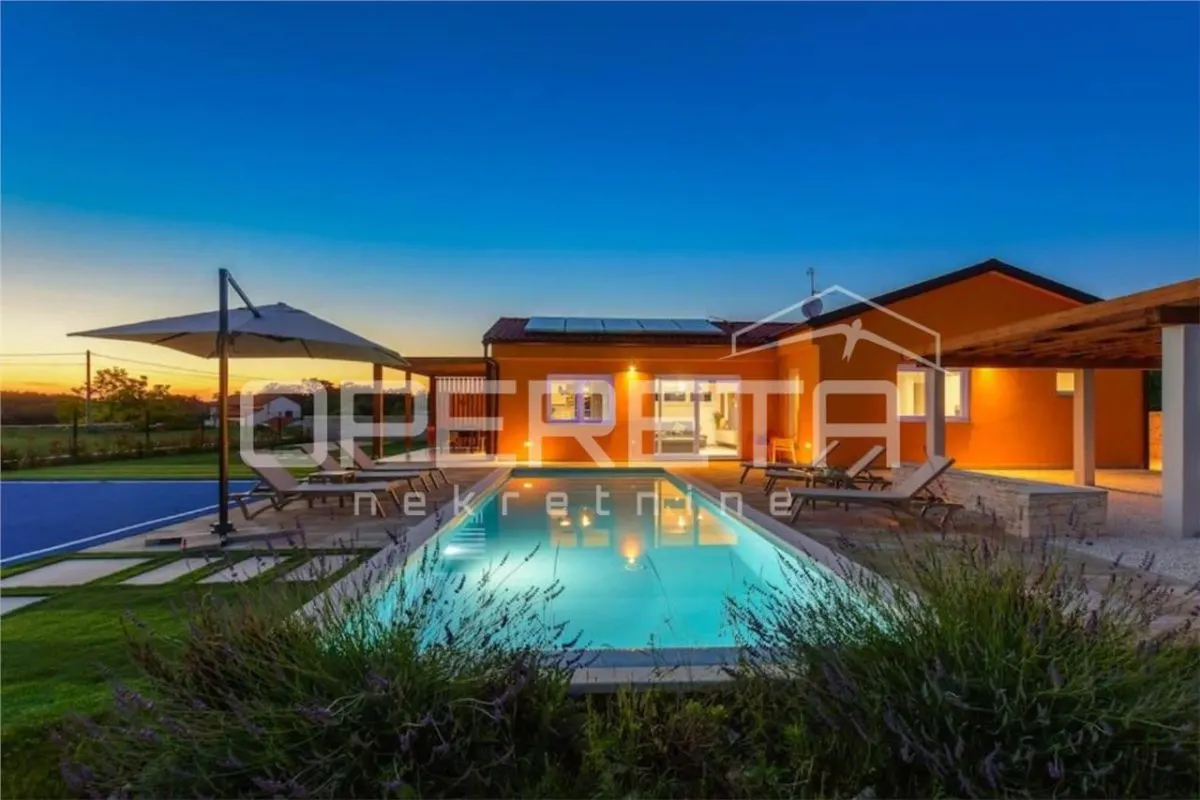 Single-Storey Villa with Pool for Sale in Svetvincenat, Croatia - foto 21