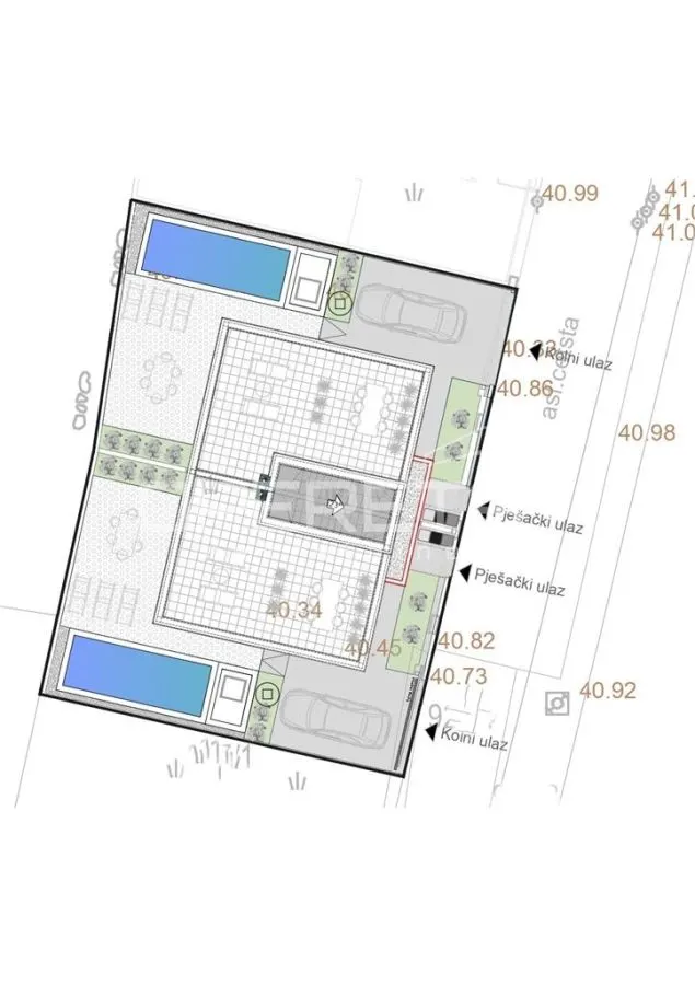 克罗地亚沃德尼扬佩罗伊新建双拼别墅出售 - foto 9