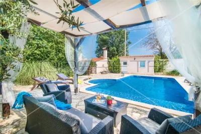 Villa de Piedra Rústica en Venta en Marcana, Istria, Croacia - foto 24