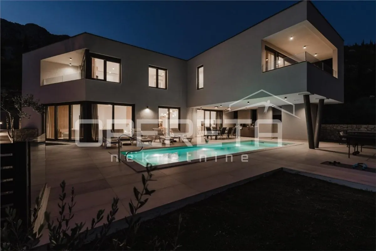 Villa Moderne avec Piscine et Oliveraie à Vendre à Dubravka, Croatie - foto 12