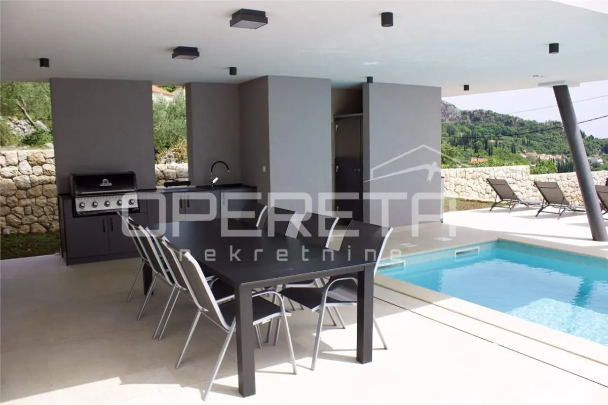 Villa Moderne avec Piscine et Oliveraie à Vendre à Dubravka, Croatie - foto 19