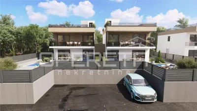 Casa Pareada Moderna en Venta en Brtonigla, Istria, Croacia - foto 9