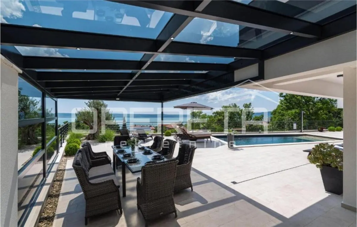 Detached Modern Villa with Sea View for Sale in Jasenice, Croatia - foto 4