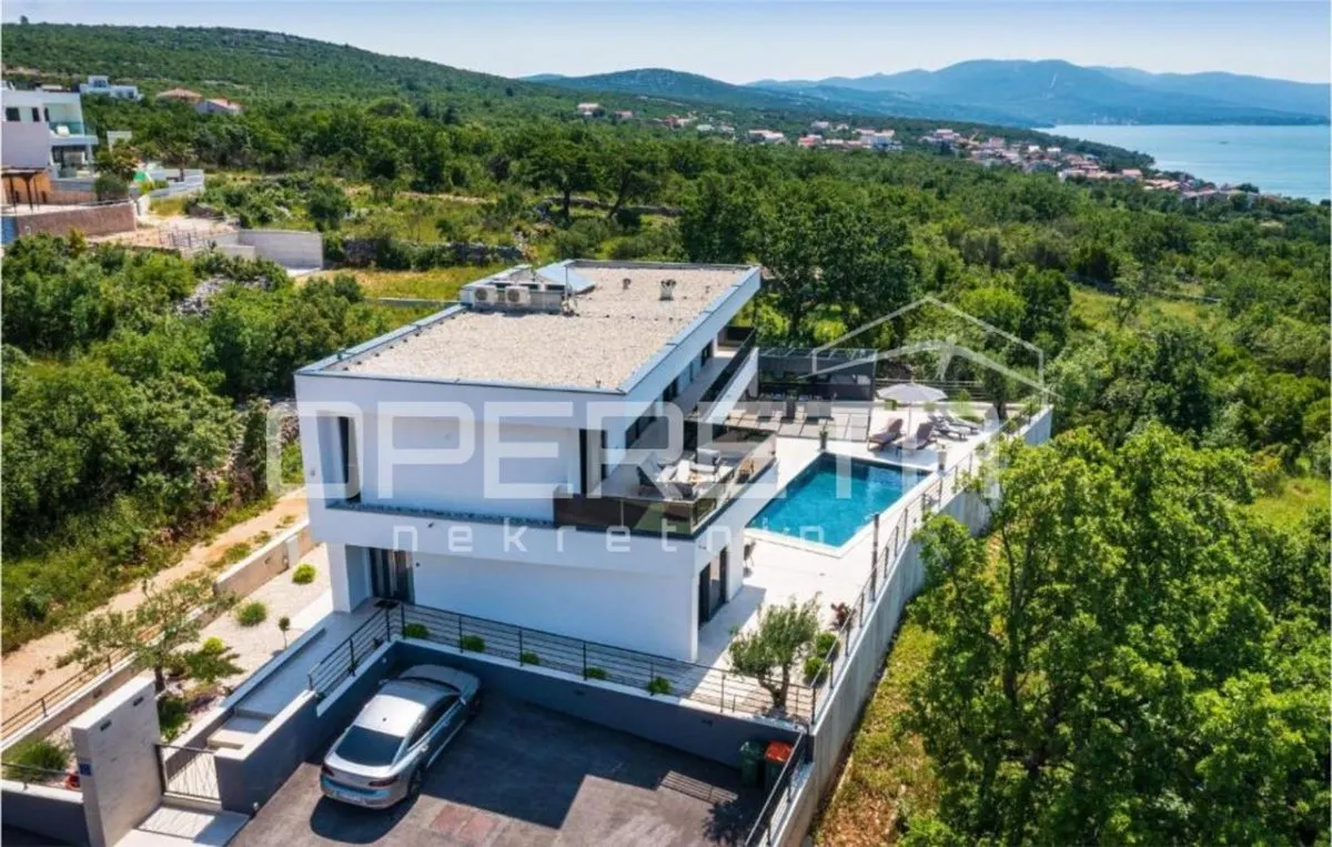 Detached Modern Villa with Sea View for Sale in Jasenice, Croatia - foto 5
