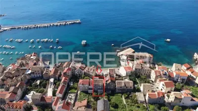 克罗地亚科米扎出售的正宗石头别墅 – 海景第一线 - Komiza