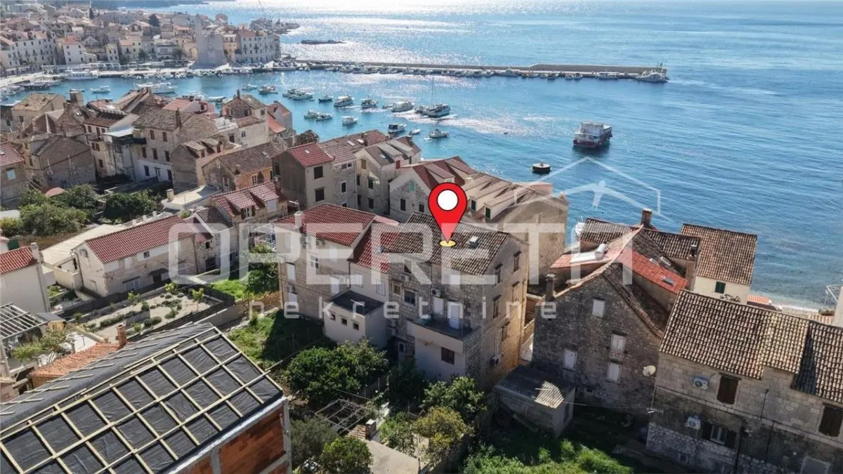 克罗地亚科米扎出售的正宗石头别墅 – 海景第一线 - foto 2