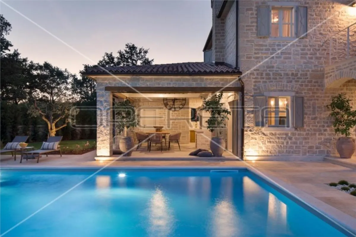Villa de Piedra Exclusiva con Resort Privado de Deportes, Kanfanar, Istria, Croacia - foto 21