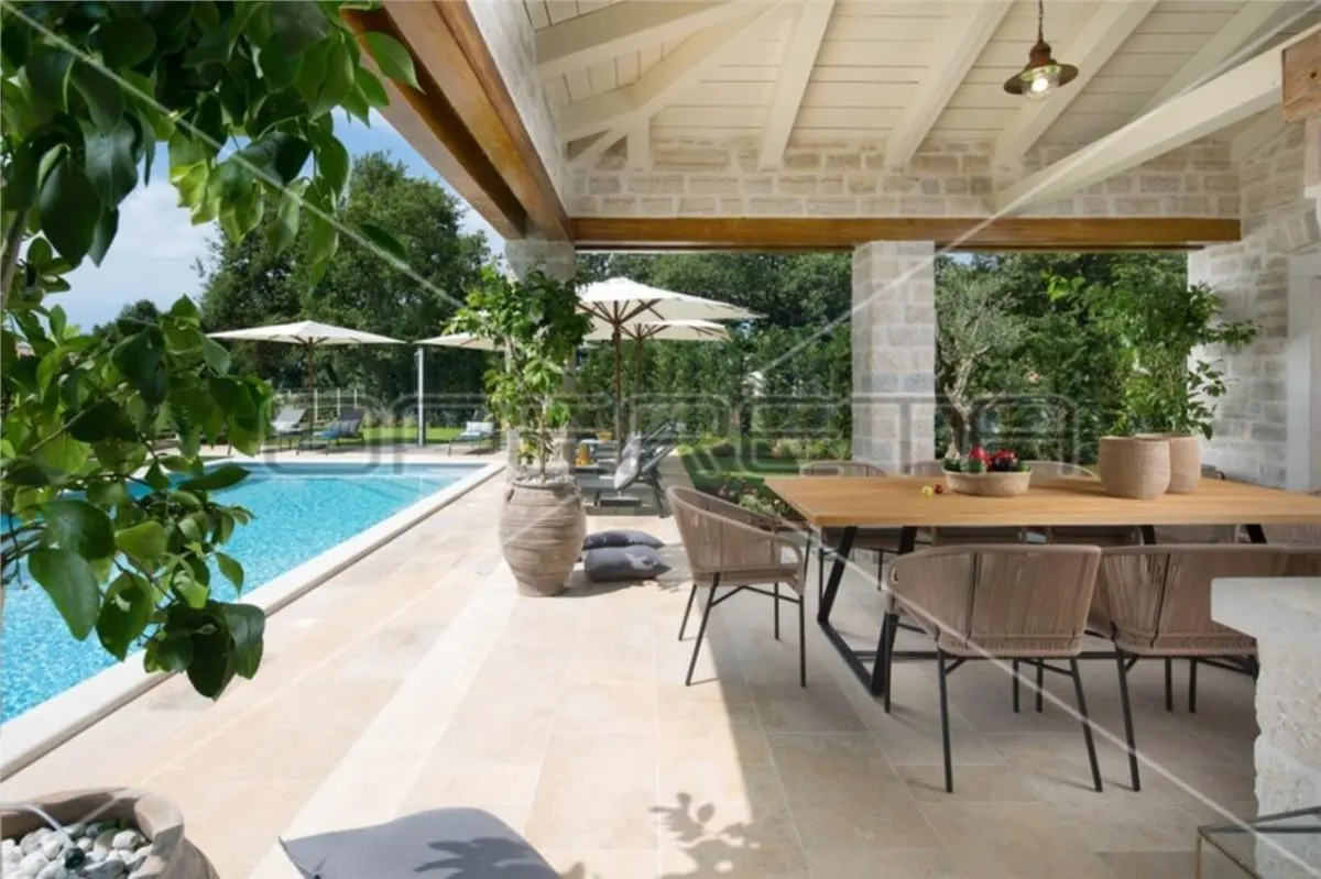 Villa de Piedra Exclusiva con Resort Privado de Deportes, Kanfanar, Istria, Croacia - foto 4