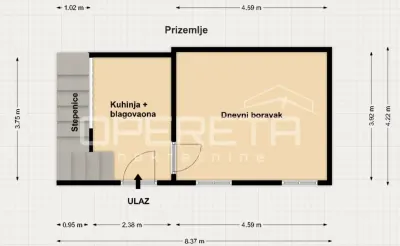 Casa de Piedra Auténtica en Venta en Trogir, Croacia – 105m² en 3 Plantas - foto 2