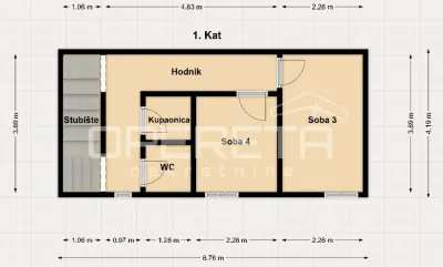 Casa de Piedra Auténtica en Venta en Trogir, Croacia – 105m² en 3 Plantas - foto 3