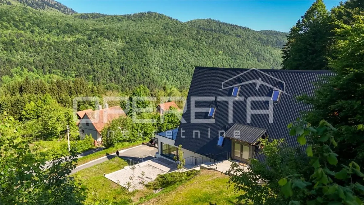 克罗地亚德尔尼采山间别墅，配备游泳池 - foto 1