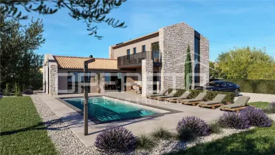 Villa Independiente en Venta en Kanfanar, Croacia - Kanfanar