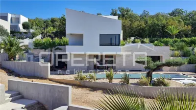 Villa de Lujo Moderna en Venta en Malinska, Krk, Croacia - Malinska