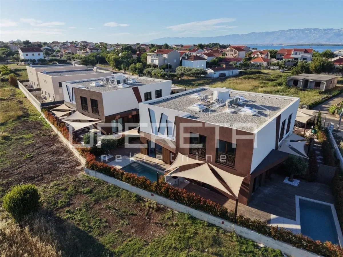 Villa Duplex Nueva Construcción con Piscina, Sauna y Energía Solar, Nin, Croacia - foto 2