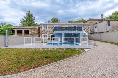 Villa de Piedra Reformada en Venta en Kršan, Croacia - foto 20