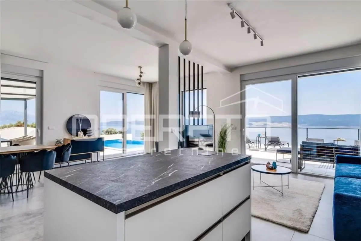 Villa Moderna con Piscina en Venta en Croacia, Lokva Rogoznica - foto 14