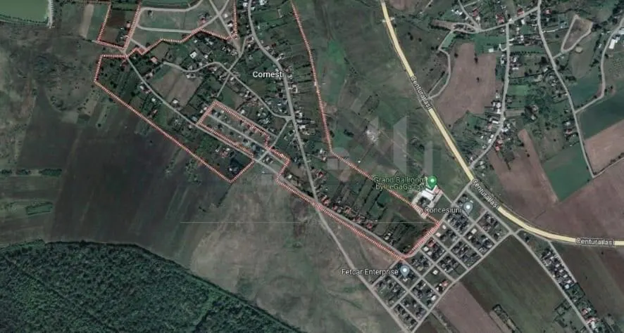 Cornești - Miroslava : Terrain de 3 500 m² avec Accès Route Bitumée et Toutes Utilités - foto 2