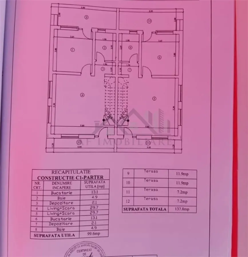 Visan, vila P+1 duplex, su-100mp t-200mp.toate utilitatile, libera, mutare imediata - foto 10