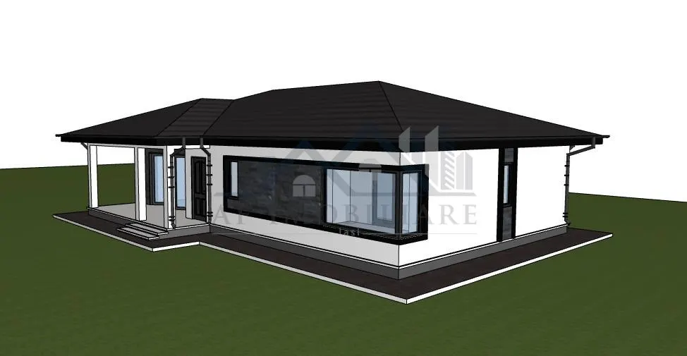 Valea Lupului单层房屋 4卧室 115m² 地块380m² - foto 5