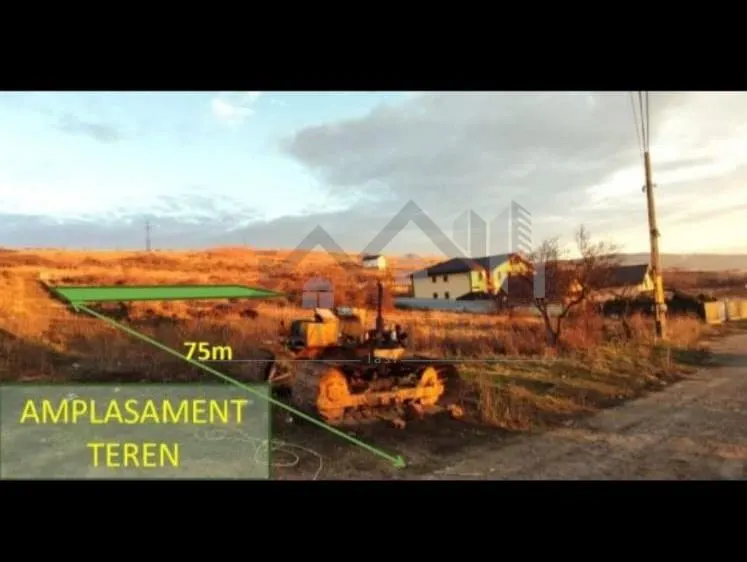 Bucium, rue Teascului – Terrain constructible de 500 m² avec Utilités - foto 3