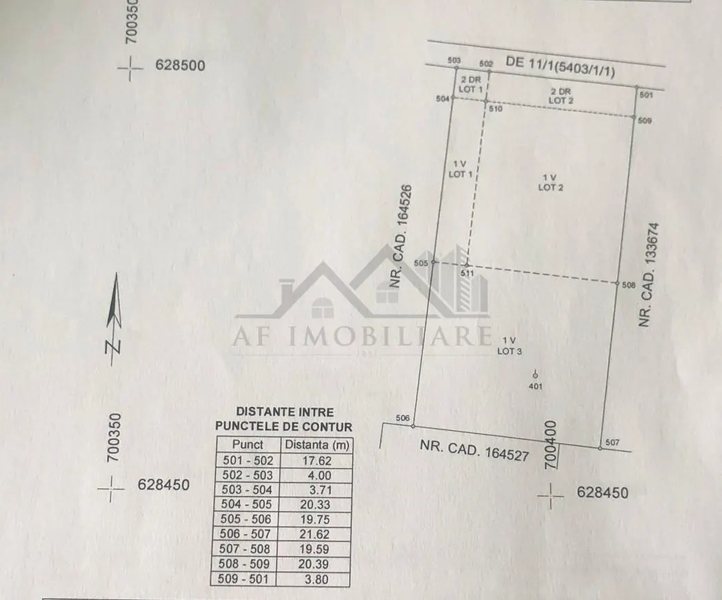 Bucium, rue Teascului – Terrain constructible de 500 m² avec Utilités - foto 4