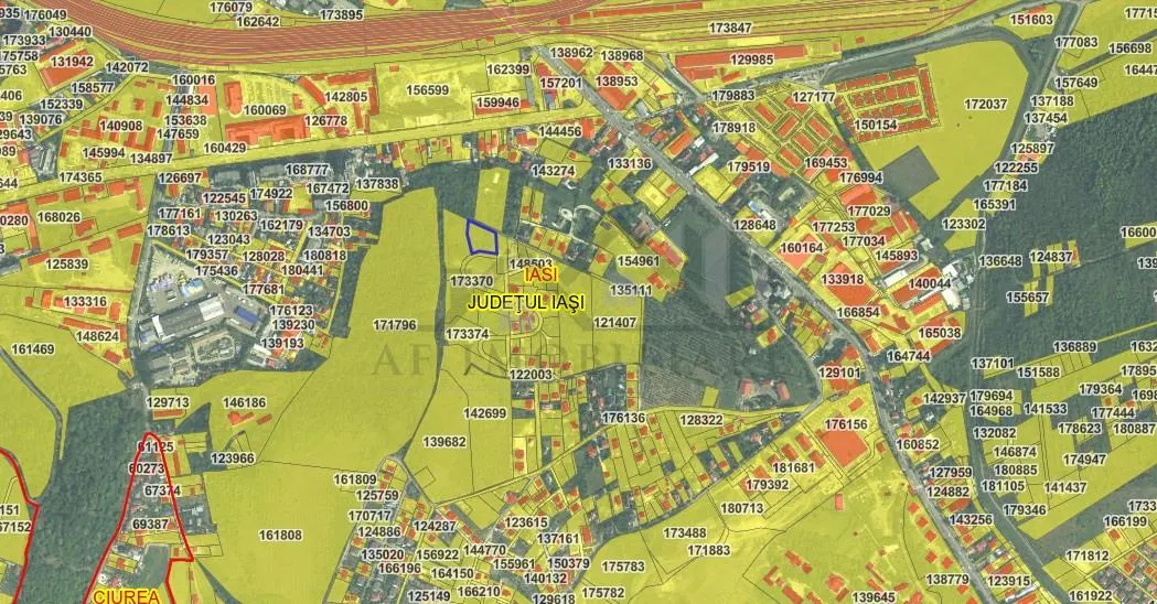 Bucium Aleea Fermei – Terrain 2,712 m², Vues Panoramiques, PUZ Approuvé - foto 3