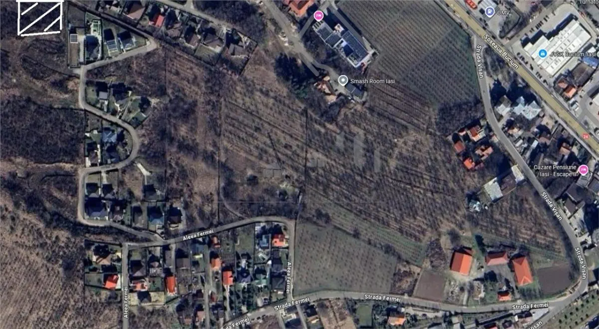 Bucium Aleea Fermei – Terrain 2,712 m², Vues Panoramiques, PUZ Approuvé - foto 5