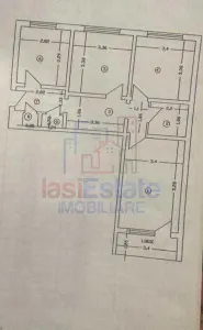 Appartement Trois Chambres Alexandru cel Bun - foto 8