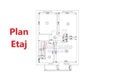 Valea Lupului Platou Beldiman Maison Jumelée RDC + Étage - foto 11