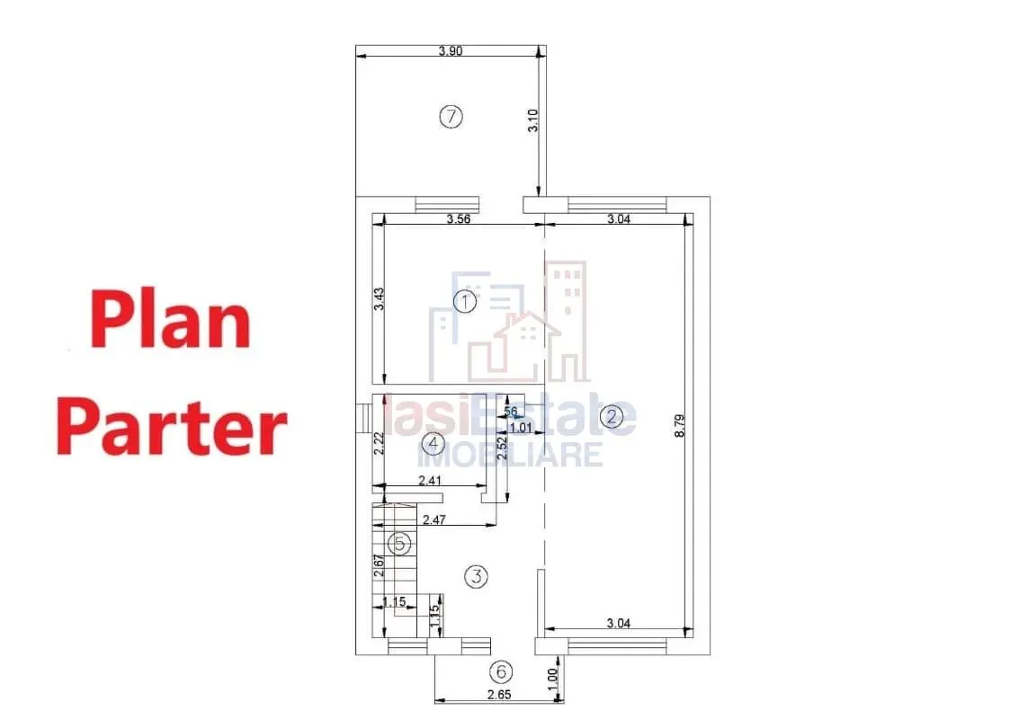 Valea Lupului Platou Beldiman Maison Jumelée RDC + Étage - foto 10