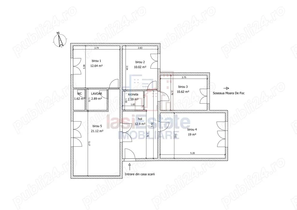 Appartement Quatre Chambres Canta – Gara, Iași - foto 1
